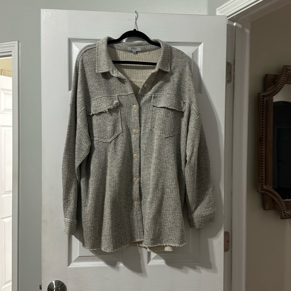 Shacket Button Up